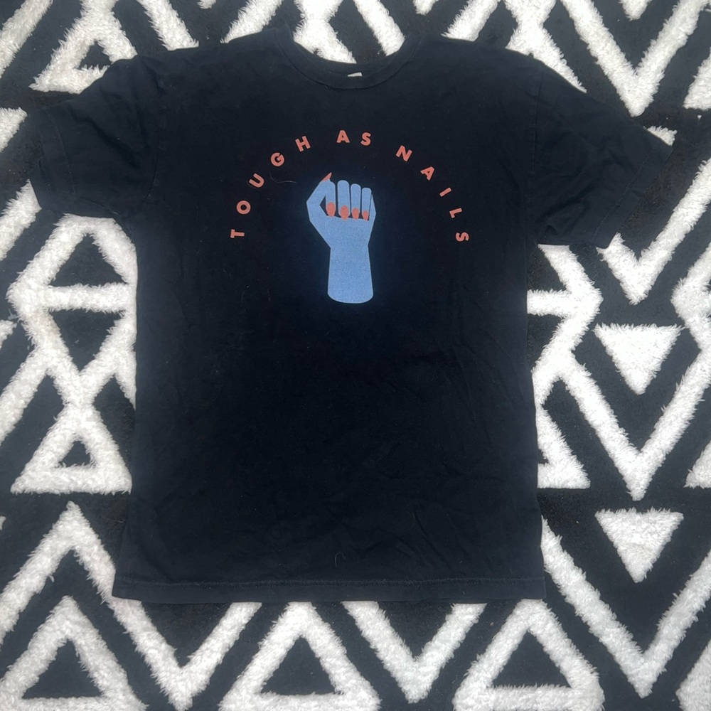 TOUGH AS NAILS TEE 💅 FEMINISM GRAPHIC SHORT SLEEVE T SHIRT